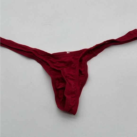 Men’s BurgundyThong Underwear Large Sexy Pouch String bikini - Picture 4 of 6